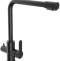 Смеситель Orange Steel для кухонной мойки, черный M99-008b - 0