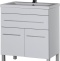 Мебель для ванной Aquanet Верона 75 белая, 1 ящик, 2 двери 182706 - 4