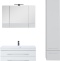 Тумба с раковиной Aquanet Верона 100 подвесная белая - 10