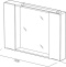 Зеркало-шкаф BelBagno Marino 120 MARINO-SPC-1200/750-2A-BL-P - 7