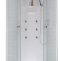 Душевая кабина Royal Bath HP 90x90 профиль белый стекло матовое с гидромассажем RB90HP2-M - 0