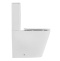 Унитаз ABBER Rechteck AC1210TMW компакт белый матовый, безободковый, смыв торнадо - 4