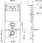 Система инсталляции для унитазов Berges Wasserhaus Novum 040000 без кнопки смыва - 3
