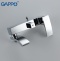 Душевая система Gappo, излив является переключателем на лейку хром G2407 - 2