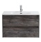 Тумба под раковину BelBagno Kraft 39 80 темное дерево KRAFT 39-800/390-2C-SO-PP - 0