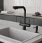Смеситель для кухни Wasserkraft черный матовый A8367 - 10