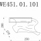 Накладной светильник Wertmark Hanna WE451.01.101 - 1