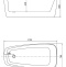 Акриловая ванна Aquanet Trend 260046 170x80, белая 90778-GW - 1