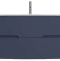 EB1890RU-G98 Nona  Мебель с интегрированными ручками, глянцевый темно-синий, 120 см, 2 ящика - 0