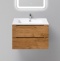 Тумба с раковиной BelBagno Etna 70 rovere nature - 0