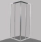 Душевой уголок BelBagno Due 90х90 профиль хром стекло прозрачное DUE-A-2-90-C-Cr - 3