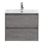 Тумба с раковиной BelBagno Kraft 39 70 серый - 0