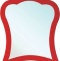 Зеркало Bellezza Грация 90 красное 4618015000036 - 0