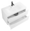Комплект мебели BelBagno Marino 100 белый матовый - 5