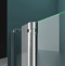 Душевая дверь BelBagno Etna 120(60/60)х195 профиль хром стекло прозрачное ETNA-60/60-C-Cr - 3