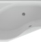 Акриловая ванна Акватек Медея 170x95 L, вклеенный каркас MED180-0000037 - 0
