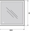 Зеркало BelBagno 80х80  SPC-GRT-800-800-LED-TCH - 3