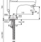 BA413AA WAVE Смеситель для умывальника - 1