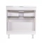 Тумба под раковину Style Line Бергамо мини 80 Люкс Plus, белый  СС-00002314 - 3
