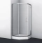 Душевой уголок Wasserkraft Naab 90х90 профиль хром стекло прозрачное 86S11 - 0