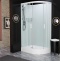 Душевая кабина Frank F412L White левосторонняя низкий поддон б/к Без крыши 412012 - 0