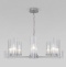 Подвесная люстра Eurosvet Arganie 60133/8 серебро - 2