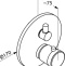 Термостат Kludi Balance для ванны с душем 528308775 - 1