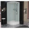 Душевая кабина Frank 90х90 белая стекло прозрачное 123009 - 1