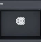 Мойка кухонная Paulmark Stepia 59 темно - серый матовый PM115951-AN - 0