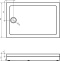 Поддон для душа STWORKI Эстерсунд 120x80, с сифоном 555167 - 5