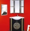 Тумба для комплекта Misty Olimpia Lux 60 угловая, черная патина Л-Олл01060-023Уг - 2