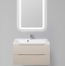 Тумба с раковиной BelBagno Marino 100 бежевый матовый - 8