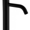 Смеситель для раковины высокий Boheme Stick черный 122-B-MR-B - 0