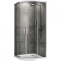 Душевой уголок Abber Schwarzer Diamant 100х100 хром стекло прозрачное AG01100 - 0