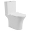 Унитаз-компакт Ceramalux белый  1217-P - 0