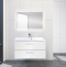 Тумба с раковиной Belbagno Aurora 90 белый - 4