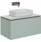 Тумба под раковину Allen Brau Infinity 85 светло - зеленый матовый 1.21002.PWM - 0