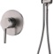 ETNA-SET-HGN-IN Набор для гигиенического душа, исполнение сатин (Смеситель для гигиенического душа, шланг PVC 150 см, душ гигиенический,  штуцер с дер - 0