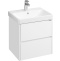 Тумба с раковиной Aquaton Сканди 55 белый  1A2517K0SD010 - 0