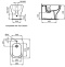 Биде напольное Ideal Standard Tesi белый T456901 - 1