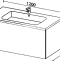 Комплект мебели Sanvit Авеню-1 120 белый глянец - 4