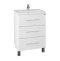 Тумба под раковину напольная Санта Омега 60 белый 207046 - 0