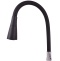 Гибкий излив смесителя Rav Slezak черный матовый - хром SR0013 - 0