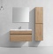 Тумба под раковину Vincea Luka 100 1 ящик светлое дерево VMC-2C100NO - 3