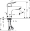 Смеситель Hansgrohe Logis 71100000 для раковины - 5
