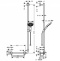 Душевой гарнитур Hansgrohe   26326000 - 1