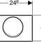 Кнопка смыва Geberit Mambo 115.751.00.1 - 1