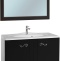 Мебель для ванной Bellezza Эстель 90 черная - 0