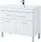 Мебель для ванной Aquanet Верона 100 белая, 1 ящик, 2 двери - 5