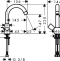 Смеситель Hansgrohe Logis 71222000 для раковины - 3
